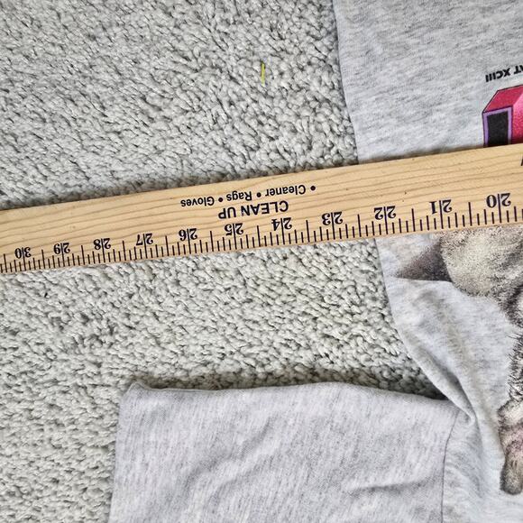 Siegfried and Roy Vintage VTG Grey Double Layered T Shirt Signal Sports XL Y2K - Picture 9 of 10